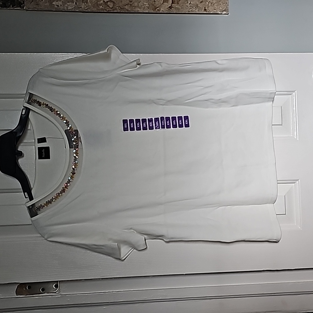 White Short Sleeve Shirt - Picture 9 of 11